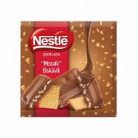 شکلات تابلت با تکه های بیسکویت نستله Nestle حجم 60 گرم
