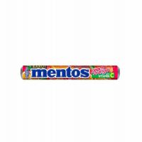 آبنبات هلو پرتقال حاوی ویتامین سی منتوس mentos حجم 29 گرم