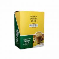 قهوه فوری ساشه ای وانیل لاته Vanilla Latte استارباکس Starbucks بسته 10 عددی