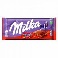 شکلات میلکا milka مدل Daim حجم 100 گرم