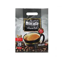 کافی میکس کلاسیک 2 در 1 بدون شکر علی کافه Alicafe بسته 20 ساشه ای