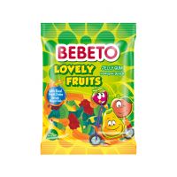 پاستیل ببتو Bebeto مدل Lovely Fruits حجم 80 گرم