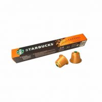 کپسول قهوه نسپرسو استارباکس Starbucks با طعم Smooth Caramel بسته 10 عددی