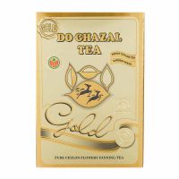 چای سیاه باروتی سیلان طلایی دوغزال 500 گرم
