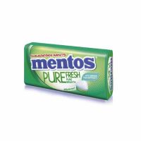 قرص خوشبو کننده نعنایی تند بدون شکر منتوس Mentos بسته 50 عددی 35 گرم
