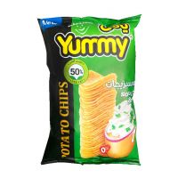 چیپس خامه سبزیجات یامی 50 گرم