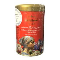دمنوش زعفران و گل محمدی تشریفات 28 گرم