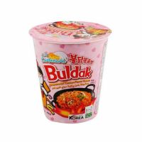 نودل لیوانی تند مرغ سامیانگ Samyang کاربونارا Carbonara حجم 80 گرم