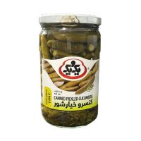 کنسرو خیارشور سوپر ویژه یک و یک 650 گرم