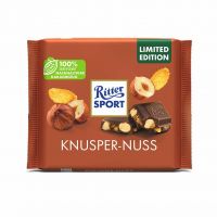 شکلات ریتر اسپرت Ritter Sport مدل Crunchy Nut حجم 100 گرم