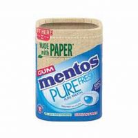 آدامس منتوس mentos نعنایی تازه با زالیتول بدون شکر بسته 50 عددی