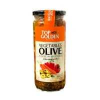 سالاد زیتون و سبزیجات TOP GOLDEN تاپ گلدن 500 گرمی