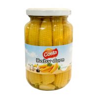 بچه ذرت با طعم سیر Costa کاستا 370 گرم