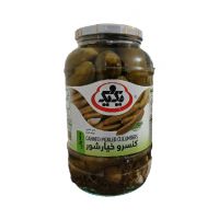 کنسرو خیارشور معمولی یک و یک 1450 گرم