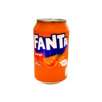 نوشابه قوطی پرتقالی FANTA فانتا 330 میلی