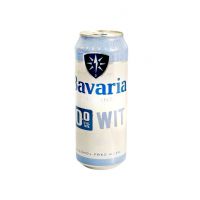 آبجو گندم بدون الکل Bavaria قوطی با حجم 500 میلی لیتر