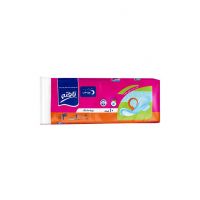 نوار بهداشتی بالدار رویه مشبک ویژه شب تافته 10 عددی