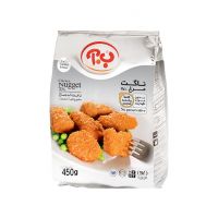 ناگت مرغ 70 درصد گوشت ب.آ 450 گرم