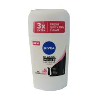 مام استیک زنانه NIVEA Black & White نیوآ 50 میلی