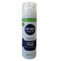 فوم اصلاح صورت مردان NIVEA SENSITIVE نیوآ 200 میلی