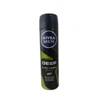 اسپری بدن مردانه NIVEA DEEP BLACK CARBONE نیوآ 150 میلی