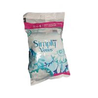 تیغ دسته دار 2 لبه Gillette Simply Venus ژیلت 12 عددی 