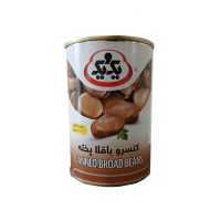 کنسرو باقلا پخته یک و یک 410 گرمی