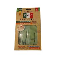 دستکش ظرفشویی دورنگ سایز کوچک ساق بلند EASY CLEAN ایزی کلین 
