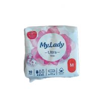 نوار بهداشتی مای لیدی مدل Silky Soft بسته 10 عددی سایز متوسط