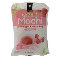 شیرینی کاستارد تمشک Mochi موچی 110 گرمی