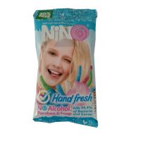 دستمال مرطوب پاک کننده دست و صورت 10 عددی NINO نینو