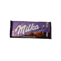 شکلات تخته ای خامه کاکائویی milka میلکا 100 گرمی  