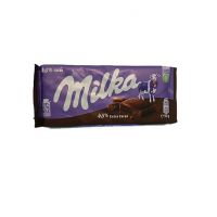 شکلات تخته ای با کاکائو اضافی milka میلکا 90 گرمی  