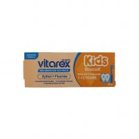 خمیر دندان کودک با طعم بیسکویت Vitarex ویتارکس 80 گرمی