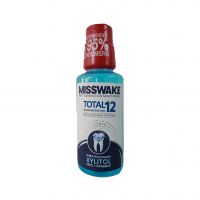 دهانشویه مراقبت روزانه 24 ساعته MISSWAKE TOTAL12 میسویک 400 میلی