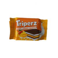 ویفر کاکائویی کرمی با طعم شیر و انبه Triperz تریپرز 25 گرمی