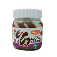 کرم کاکائو فندقی دو رنگ شیررضا 330 گرمی