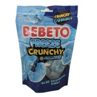 بستنی خشک حلقه ای BEBETO ببتو با طعم تمشک آبی 35 گرمی