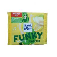 شکلات سفید و لیمو Ritter Sport ریتر اسپرت 100 گرمی
