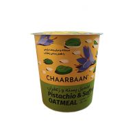 غلات صبحانه لیوانی با طعم بستنی زعفرانی چاربان 55 گرمی