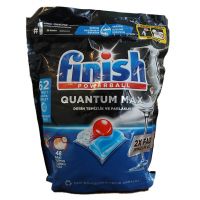 قرص ماشین ظرفشویی finish QUANTUM MAX فینیش 62 عددی
