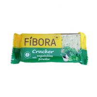 کراکر با پودر سبزیجات FIBORA فیبورا زرکام 35 گرمی