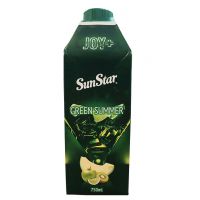 آبمیوه میکس سیب لیمو کیوی طالبی سان استار 750 میلی لیتر