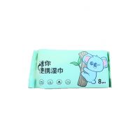 دستمال مرطوب Mini Wipes کوچک 8 عددی 