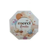 شکلات پذیرایی سفید merci lovelies مرسی 185 گرمی