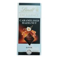 شکلات تلخ فندق کاراملی Lindt Excellence لینت 100 گرمی
