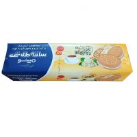 بیسکویت کرمدار شهد توت ساقه طلایی مینو 192 گرمی