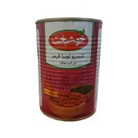 کنسرو لوبیا قرمز در آب نمک خوشبخت 380 گرمی