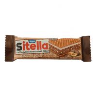 ویفر کاکائویی با کرم کاکائو Sitella سیرنگ 24 گرمی